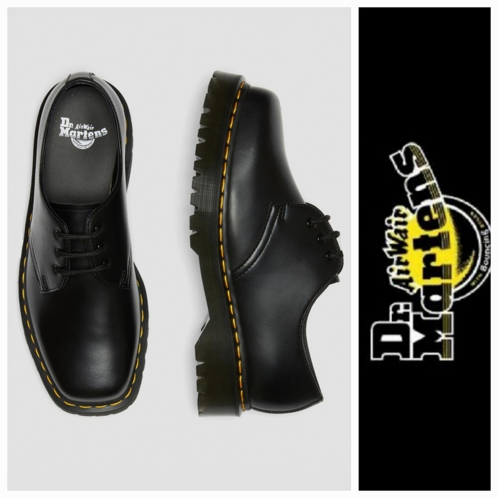 NWOT Dr. Martens 1461 Black Leather Shoes